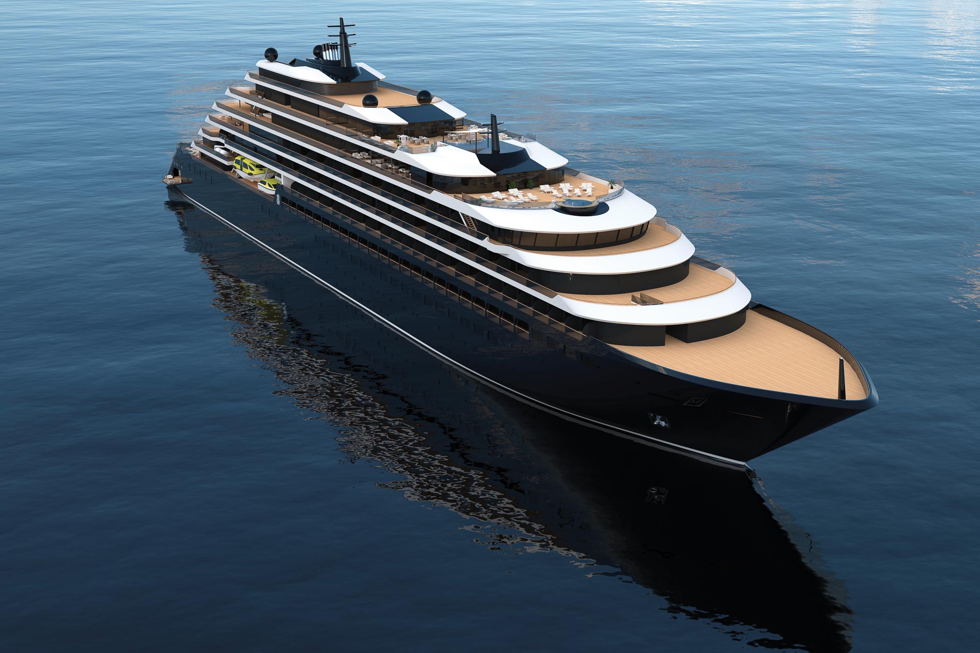 Le premier navire RitzCarlton Yacht Collection prendra la mer début 2020
